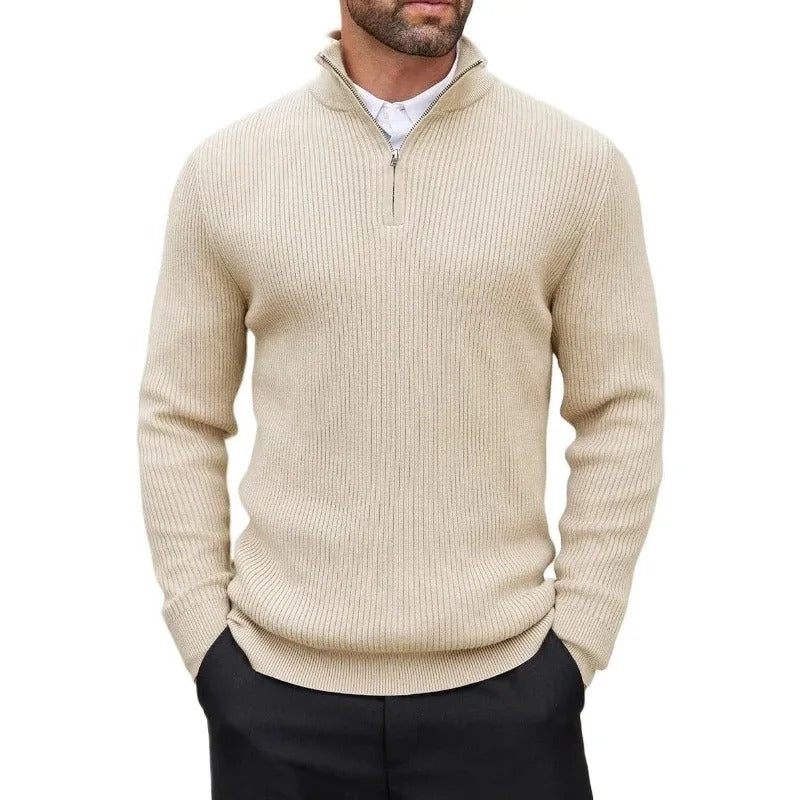 Mens Quarter Zip Pullover