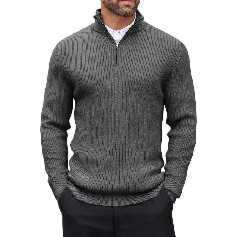 Mens Quarter Zip Pullover