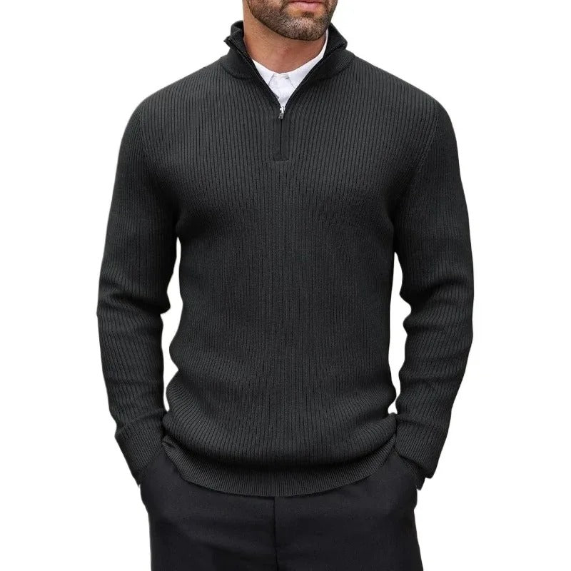 Mens Quarter Zip Pullover