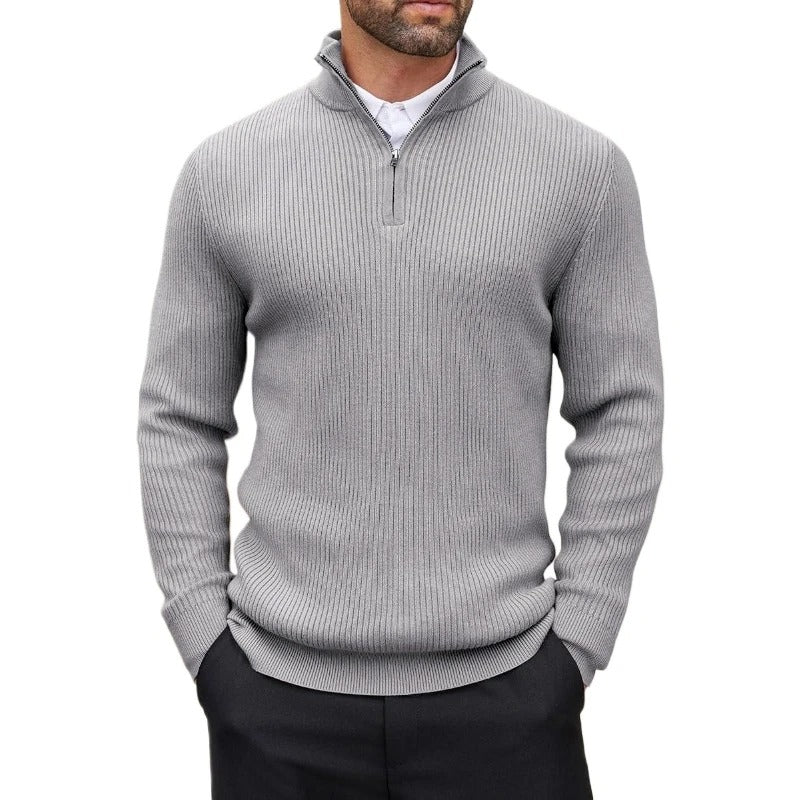 Mens Quarter Zip Pullover